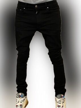 AMIRI Black stack 31 waist authentic zip fly OG drop Men's Skinny slim Jeans 🆕